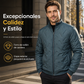 ⏰🔥 ¡50% OFF POR TIEMPO LIMITADO! 🧥❄️ Abrigo Acolchado de Invierno para Hombre – Forro de Vellón Cálido, Diseño Jacquard Elegante y Protección Contra el Frío