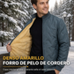 ⏰🔥 ¡50% OFF POR TIEMPO LIMITADO! 🧥❄️ Abrigo Acolchado de Invierno para Hombre – Forro de Vellón Cálido, Diseño Jacquard Elegante y Protección Contra el Frío