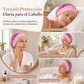 ⏰🧢 Gorro de Cabello de Ganchillo Transpirable para Mujer – Diseño Ligero, Cómodo y Protección Capilar Durante la Noche