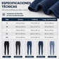 👖✨ Jeans de Cintura Alta para Mujer – Corte Lápiz Tobillero, Ajuste Favorecedor y Estilo Casual Moderno 💙