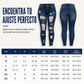 👖 Vaqueros de Talle Alto para Mujer – Alta Elasticidad, Ajuste Esculpido y Estilo Desgastado ✨