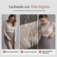 Vestido maxi plisado con cuello en V cruzado elegante para mujer