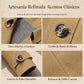 Chaqueta cortavientos casual de algodón puro para hombre, prenda exterior de trabajo para primavera y otoño