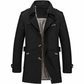 Chaqueta cortavientos casual de algodón puro para hombre, prenda exterior de trabajo para primavera y otoño
