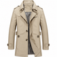 Chaqueta cortavientos casual de algodón puro para hombre, prenda exterior de trabajo para primavera y otoño