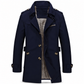 Chaqueta cortavientos casual de algodón puro para hombre, prenda exterior de trabajo para primavera y otoño