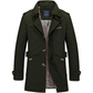 Chaqueta cortavientos casual de algodón puro para hombre, prenda exterior de trabajo para primavera y otoño