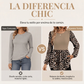 👚🐆Top de Manga Larga para Mujer con Estampado de Leopardo – Holgado, Suave y Favorecedor ✨