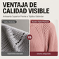 Vestido de punto de cuello alto cómodo para mujer