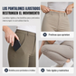Pantalones cargo de mujer de corte relajado de pernera recta con cintura elástica con cordón y bolsillos utilitarios laterales