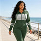 🔥 ¡50% OFF POR TIEMPO LIMITADO! 🧥 Conjunto Deportivo de Mujer con Capucha y Pantalón – Cómodo, Moderno y Versátil ✨
