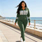 🔥 ¡50% OFF POR TIEMPO LIMITADO! 🧥 Conjunto Deportivo de Mujer con Capucha y Pantalón – Cómodo, Moderno y Versátil ✨