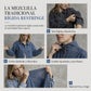 Minivestido de mezclilla de cuello alto oversize para mujer