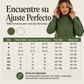 Top de punto elegante y acogedor para mujer con volantes