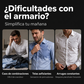 Conjunto de dos piezas de poliéster para hombre: camisa y pantalón
