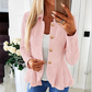 Abrigo formal acampanado con volantes elegante para mujer