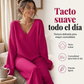 🔥 ¡50% OFF POR TIEMPO LIMITADO! 🧶 Conjunto de Suéter de Punto con Cuello V y Pantalón de Pierna Ancha para Mujer – Elegante, Cómodo y Sofisticado ✨