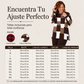 Conjunction de mujer con top de manga larga estampado y leggings