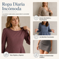 Vestido babydoll de cuello cuadrado para mujer con bolsillos