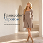 Vestido babydoll de cuello cuadrado para mujer con bolsillos