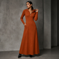 🔥 ¡50% OFF POR TIEMPO LIMITADO! 👗 Vestido Maxi de Punto Acanalado con Capucha para Mujer – Cómodo, Cálido y Elegante ✨