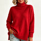 🔥 ¡50% OFF POR TIEMPO LIMITADO! 🧶 Suéter de Punto Holgado con Cuello Alto para Mujer – Cálido, Cómodo y Elegante ✨
