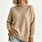 🔥 ¡50% OFF POR TIEMPO LIMITADO! 🧶 Suéter de Punto Holgado con Cuello Alto para Mujer – Cálido, Cómodo y Elegante ✨