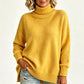 🔥 ¡50% OFF POR TIEMPO LIMITADO! 🧶 Suéter de Punto Holgado con Cuello Alto para Mujer – Cálido, Cómodo y Elegante ✨