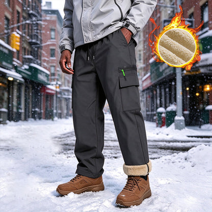 🔥 ¡50% OFF POR TIEMPO LIMITADO! 🥶👖 Pantalones Térmicos Cortaviento para Hombre – Cálidos, Cómodos y Perfectos para el Invierno ❄️