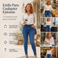 🔥 ¡50% OFF POR TIEMPO LIMITADO! 👖✨ Jeans Casuales Elásticos de Talle Alto para Mujer – Cómodos, Favorecedores y Fáciles de Combinar