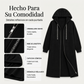 🔥 ¡50% OFF POR TIEMPO LIMITADO! 🧥✨ Chaqueta Casual Larga con Capucha y Cremallera para Mujer – Cómoda, Práctica y Versátil