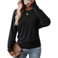 🔥 ¡50% OFF POR TIEMPO LIMITADO! 👚✨ Top Casual de Manga Larga y Corte Holgado con Cuello Redondo para Mujer – Cómodo, Relajado y Versátil