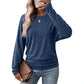 🔥 ¡50% OFF POR TIEMPO LIMITADO! 👚✨ Top Casual de Manga Larga y Corte Holgado con Cuello Redondo para Mujer – Cómodo, Relajado y Versátil