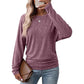 🔥 ¡50% OFF POR TIEMPO LIMITADO! 👚✨ Top Casual de Manga Larga y Corte Holgado con Cuello Redondo para Mujer – Cómodo, Relajado y Versátil