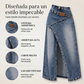 ⌛Oferta por tiempo limitado: falda larga vaquera con cintura escalonada para mujer