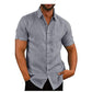 Camisa regular fit de lino verano 2023