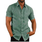 Camisa regular fit de lino verano 2023