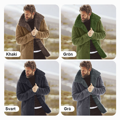 Mejor Regalo - Chaqueta de Invierno de Felpa Gruesa para Hombre