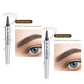 Lápiz de cejas 3D Waterproof Microblading 4 Fork Tip Tattoo Pencil (🔥 compra 1 y llévate 1 gratis)