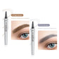 Lápiz de cejas 3D Waterproof Microblading 4 Fork Tip Tattoo Pencil (🔥 compra 1 y llévate 1 gratis)