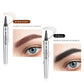 Lápiz de cejas 3D Waterproof Microblading 4 Fork Tip Tattoo Pencil (🔥 compra 1 y llévate 1 gratis)