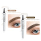 Lápiz de cejas 3D Waterproof Microblading 4 Fork Tip Tattoo Pencil (🔥 compra 1 y llévate 1 gratis)