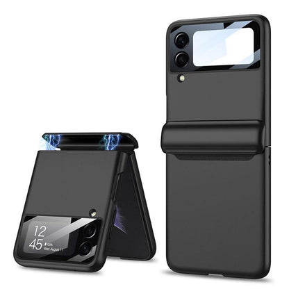 Funda dura de plástico resistente a golpes, magnética y todo incluido, para Galaxy Z Flip4 Flip3 5G