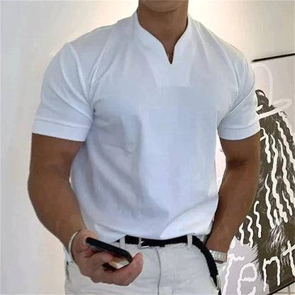 🔥2022 Venta caliente🔥Camiseta de fitness de manga corta de negocios para caballeros de hombre