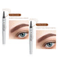 Lápiz de cejas 3D Waterproof Microblading 4 Fork Tip Tattoo Pencil (🔥 compra 1 y llévate 1 gratis)