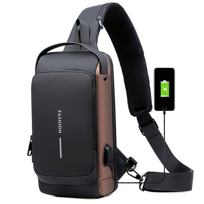 🎁Año Nuevo 49% OFF⏳Bolso Bandolera Antirrobo con Carga USB Sport Sling