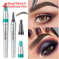 Lápiz de cejas 3D Waterproof Microblading 4 Fork Tip Tattoo Pencil (🔥 compra 1 y llévate 1 gratis)