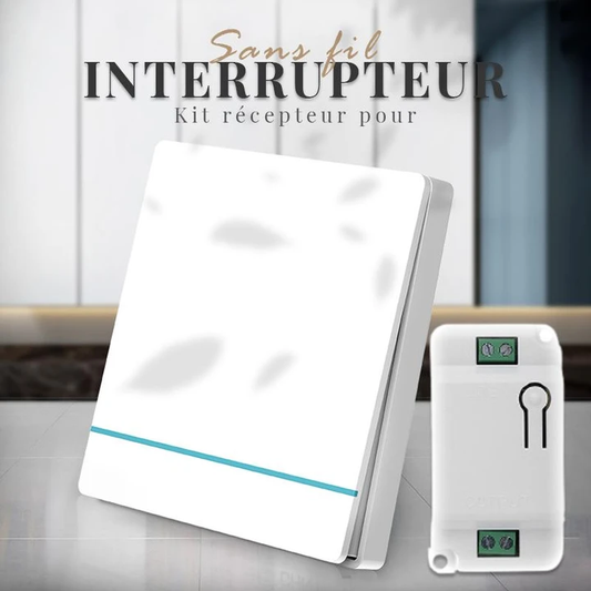 Kit receptor de interruptor de luz inalámbrico